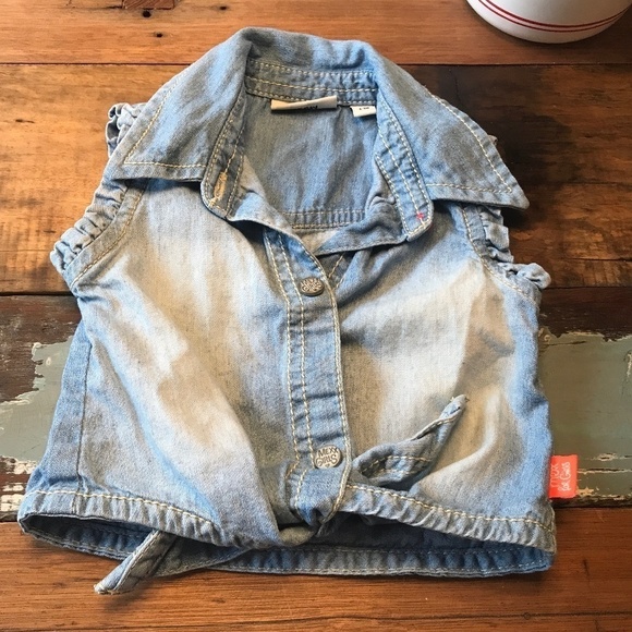 Mexx Little denim-like tank Baby Size 6-9m - Picture 3 of 7